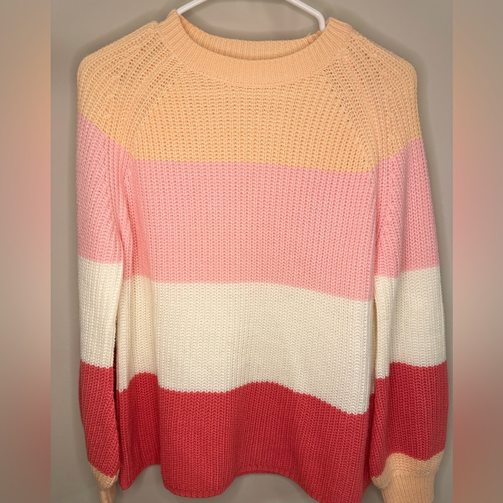 Pink Lily - L/M - knit sweater